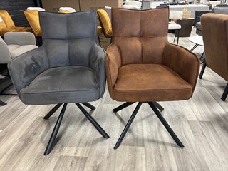 4x Eetkamerstoel Veeningen 2/cogn 2/antra